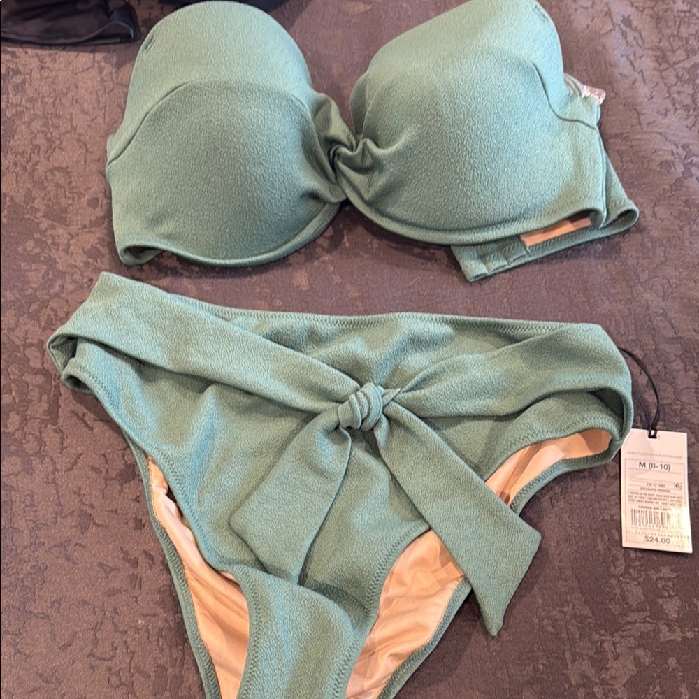 Green Bikini Set